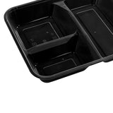 NNEDPE 10pcs Microwave Safe Plastic Meal Prep Container Lunch Box