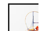 NNEKG Vinegar Girl Richmond Melbourne Wall Art A1 Black Frame (84 x 59)