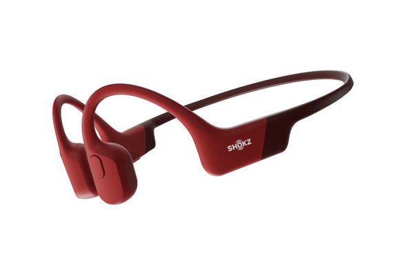 NNEKG Shokz OpenRun Wireless Bluetooth Headphones (Red)