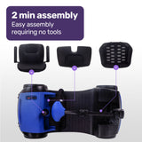 NNEMB FreeRoam Electric Motorised Mobility Scooter-Blue