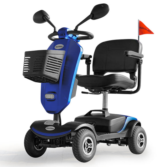 NNEMB Electric Mobility Scooter For Elderly Blue