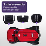 NNEMB Electric Mobility Scooter For Elderly Red