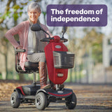 NNEMB Electric Mobility Scooter For Elderly Red