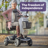 NNEMB Electric Mobility Scooter For Elderly Silver