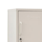 NNEDSZ Mini Metal Locker Storage Shelf Organizer Cabinet Bedroom White
