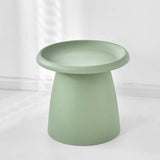 NNEDSZ Coffee Table Mushroom Nordic Round Small Side Table 50CM Green