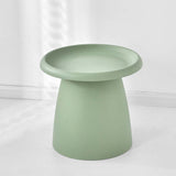 NNEDSZ Coffee Table Mushroom Nordic Round Small Side Table 50CM Green
