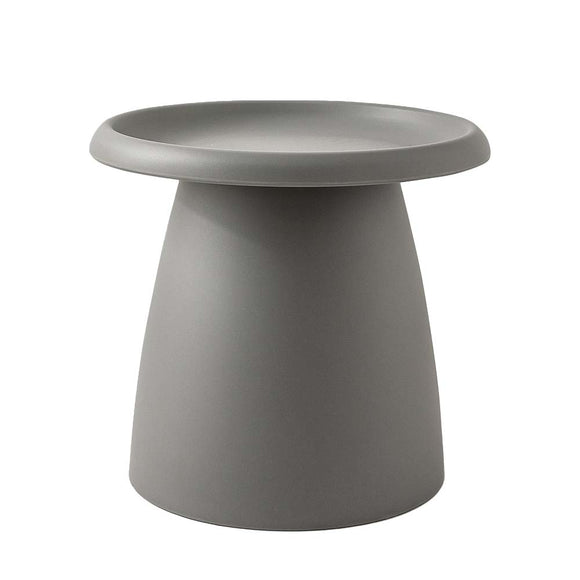 NNEDSZ Coffee Table Mushroom Nordic Round Small Side Table 50CM Grey