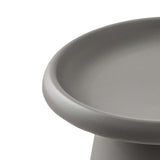 NNEDSZ Coffee Table Mushroom Nordic Round Small Side Table 50CM Grey
