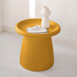 NNEDSZ Coffee Table Mushroom Nordic Round Small Side Table 50CM Yellow