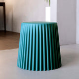 NNEDSZ Set of 2 Cupcake Stool Plastic Stacking Stools Chair Outdoor Indoor Dark Green