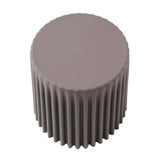 NNEDSZ Set of 2 Cupcake Stool Plastic Stacking Stools Chair Outdoor Indoor Grey