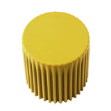 NNEDSZ Set of 2 Cupcake Stool Plastic Stacking Stools Chair Outdoor Indoor Yellow