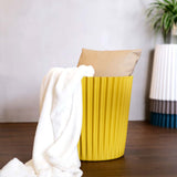 NNEDSZ Set of 2 Cupcake Stool Plastic Stacking Stools Chair Outdoor Indoor Yellow