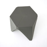 NNEDSZ Set of 2 Puzzle Stool Plastic Stacking Stools Chair Outdoor Indoor Grey