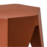 NNEDSZ Set of 2 Puzzle Stool Plastic Stacking Stools Chair Outdoor Indoor Red