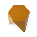 NNEDSZ Set of 2 Puzzle Stool Plastic Stacking Stools Chair Outdoor Indoor Yellow