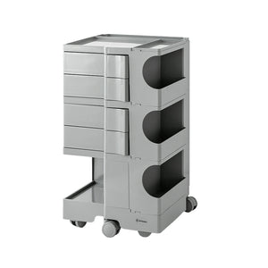 NNEDSZ Bedside Table Side Tables Nightstand Organizer Replica Boby Trolley 5Tier Grey