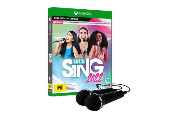 NNEKG Lets Sing 2022 + Two Mics Bundle (Xbox Series X)