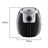 NNEDPE Pronti Air Fryer Cooker 6.0L HF-198 - Black
