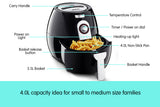 NNEDPE Pronti Air Fryer 4.0L HF-858 - Black