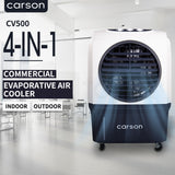 NNEMB 4in1 Evaporative Air Cooler Portable Commercial Fan Industrial Workshop Water