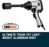 NNEMB Air Impact Wrench Kit 17pc 1/2 Rattle Gun Set Socket Pneumatic Metric