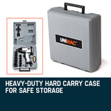 NNEMB Air Impact Wrench Kit 17pc 1/2 Rattle Gun Set Socket Pneumatic Metric