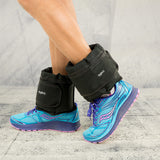 NNEDPE 2x 5kg Adjustable Ankle Exercise Running Weights
