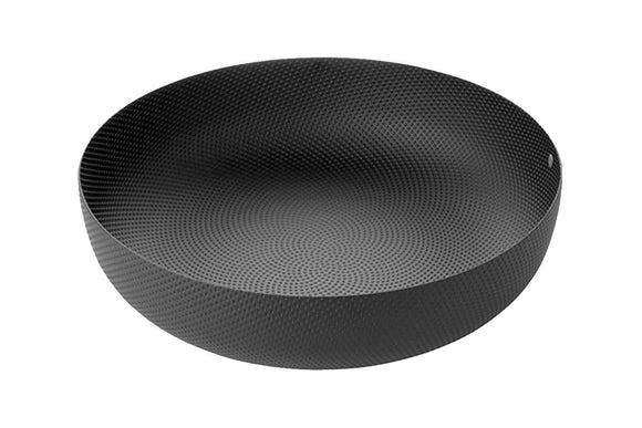 NNEKG Jasper Round Basket 29cm Black