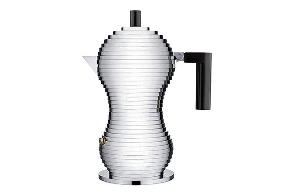 NNEKG Pulcina Espresso 3 Cup Coffee Maker Black