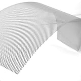 NNEDSZ 30 Piece Aluminium Gutter Guard Leaf Mesh- Silver