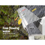 NNEDSZ of 60 Gutter Guard Guards Aluminium Leaf Mesh 100x20cm Brush DIY Deluxe Garden 60M