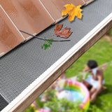 NNEDSZ of 60 Gutter Guard Guards Aluminium Leaf Mesh 100x20cm Brush DIY Deluxe Garden 60M