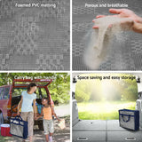 NNEDSZ 5M X 2.5M Annex Matting 600 GSM Floor Mats Mesh Caravan Parks Camping