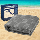 NNEDSZ 5M X 2.5M Annex Matting 600 GSM Floor Mats Mesh Caravan Parks Camping