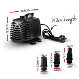 NNEDSZ 2500L/H Aquarium Water Pump
