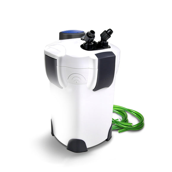 NNEDSZ External Canister Filter Aqua Fish Tank UV Light with Media Kit 2400L/H