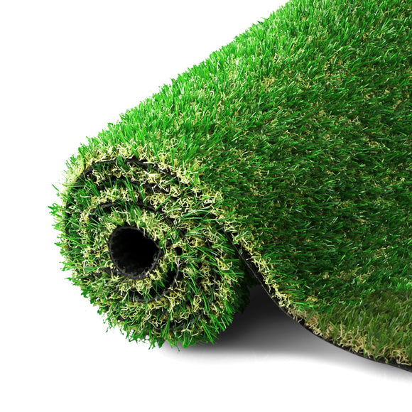 NNEDSZ  Artificial Grass Fake Lawn Synthetic 2x5M Turf Plastic Plant 30mm