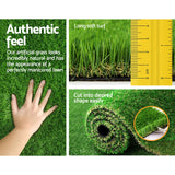 NNEDSZ  Artificial Grass Synthetic Fake Lawn 2mx5m Turf Plastic Plant 30mm