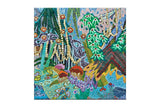 NNEKG In The Garden Lia Porto Stretched Canvas Wall Art (90 x 90)
