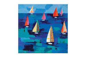 NNEKG Adrians Regatta Anna Blatman Stretched Canvas (61 x 61 x 3)