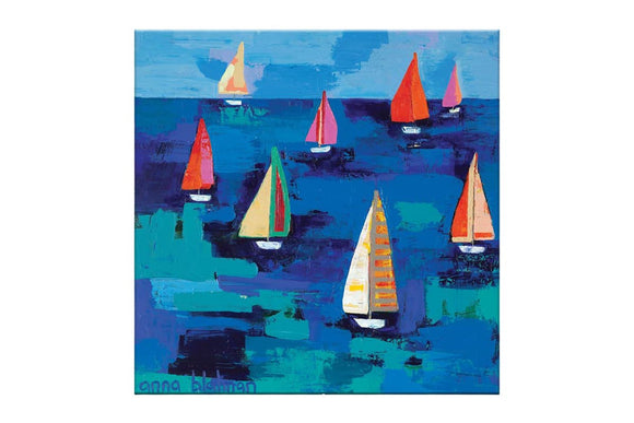 NNEKG Adrians Regatta Anna Blatman Stretched Canvas (61 x 61 x 3)