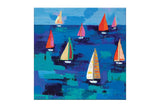 NNEKG Adrians Regatta Anna Blatman Stretched Canvas (61 x 61 x 3)