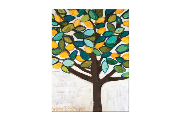 NNEKG Lemon Tree Anna Blatman Stretched Canvas Wall Art (76 x 102)