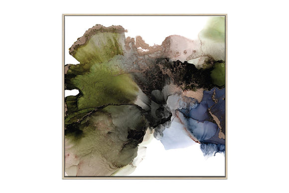 NNEKG Allure 1 Fern Siebler Canvas Framed Timber Wall Art (91 x 91)