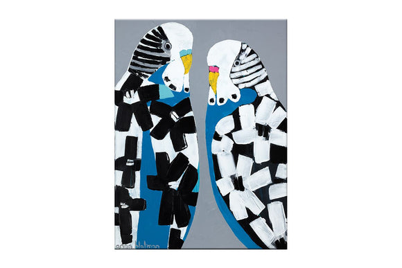 NNEKG Mrs & Mr Jones Anna Blatman Stretched Canvas (76 x 102 x 3)