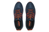 NNEKG Mens Trail Scout Trail Shoe (French Blue Marigold Orange Size 12.5 US)