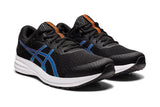 NNEKG Mens Patriot 12 Running Shoe (Black Reborn Blue Size 12.5 US)