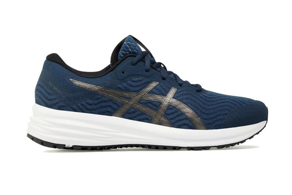 NNEKG Mens Patriot 12 Running Shoe (French Blue Gunmetal Size 11.5 US)